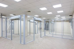 Торговая алюминиевая перегородка GFTD632